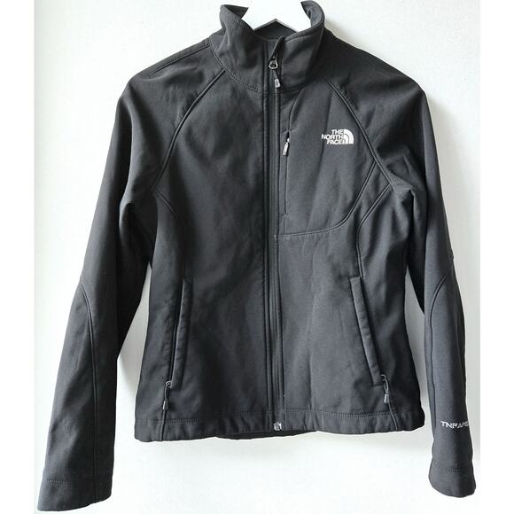 THE NORTH FACE Womens TNF Apex Bionic Black Jacket Windproof Waterproof Small - Picture 1 of 10